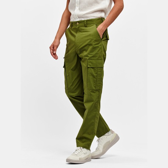 Aigle Multi-pocket Cargo Pants Men Green ZA-76849